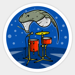 Stingray Drum kit Sticker